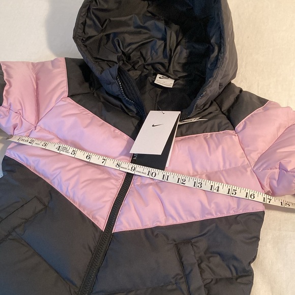 Nike puffer youth casul hooded jacket unisex S - Picture 8 of 15